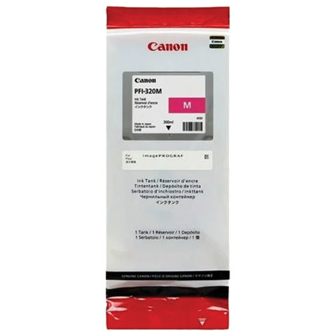 Картридж струйный CANON (PFI-320M) для imagePROGRAF TM-200/205/300/305, мл, оригинальный, 2892C001