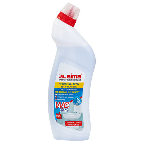 Средство для уборки туалета кислотное г, LAIMA PROFESSIONAL 