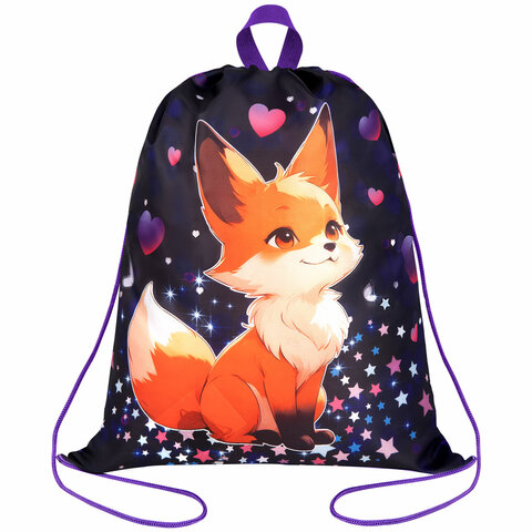 Мешок для обуви BRAUBERG KIDS, с петлей, 42х34 см, 