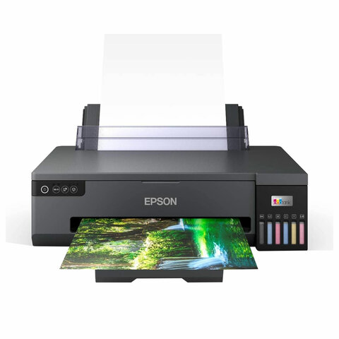 Принтер струйный EPSON L18050 А3+, 22 стр./мин, 5760x1440, печать на CD/DVD, Wi-Fi, СНПЧ, C11CK38403