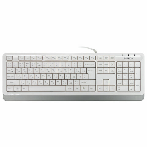 Клавиатура проводная A4TECH Fstyler FK10, USB, 104 кнопки
