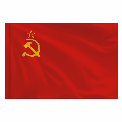 Флаг СССР см, полиэстер, STAFF