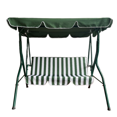 Качели садовые NOSTRESS (НОСТРЕСС) COMFORT SC-003, 3 места, Ш170хГ110хВ153 см, мягкое сиденье