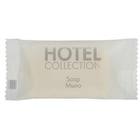 Мыло одноразовое 13 г, КОМПЛЕКТ 500 шт., HOTEL COLLECTION, саше, флоупак