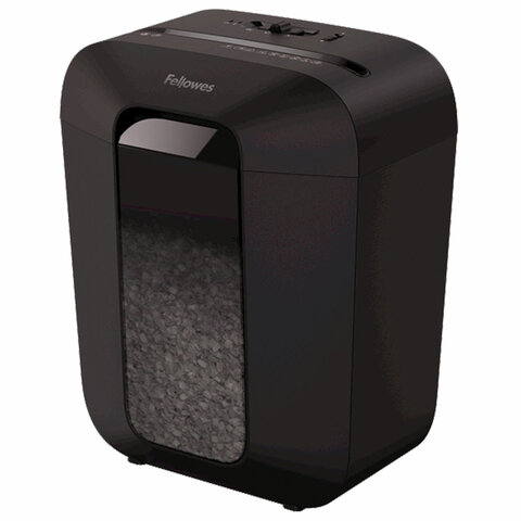 Уничтожитель (шредер) FELLOWES POWERSHRED LX50, 4 уровень секретности, фрагменты 4х37 мм, 9 л., л, FS-44060