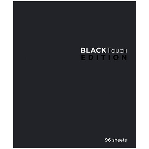 Тетрадь А5 96 л., ПЗБМ, скоба, клетка, Soft Touch, брайль 3D, 