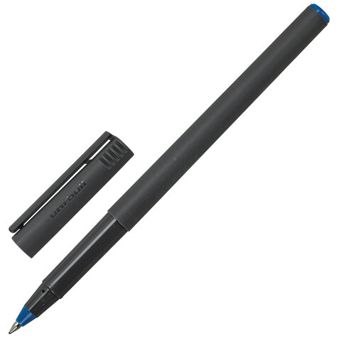 Ручка-роллер Uni-Ball II Micro, корпус , узел 0,5 мм, линия 0,24 мм, UB-104 Blue
