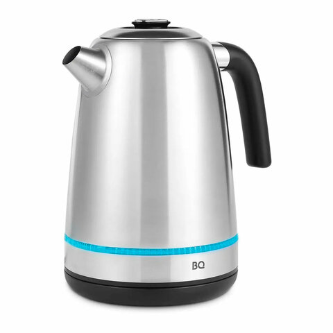 Чайник BQ (БИ-КЬЮ) KT1725SW, 1,7 л, 2200 Вт, закрытый нагревательный элемент, нержавеющая сталь