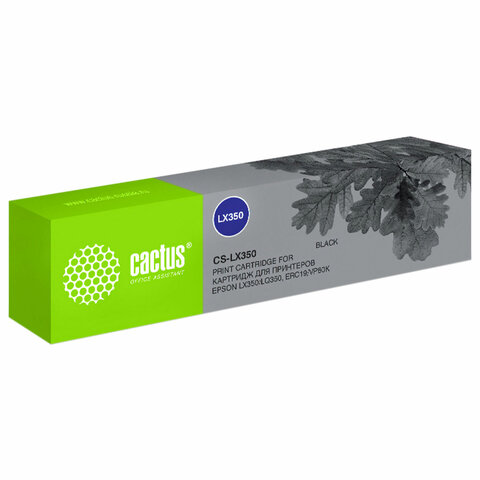 Картридж матричный CACTUS (CS-LX350) для Epson LX350/LQ350/ERC19/VP80K