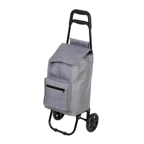 Сумка-тележка хозяйственная 92x35x28 см, объем л, до 30 кг, Оксфорд 300D, BOOMHOUSE (БУМХАУС)