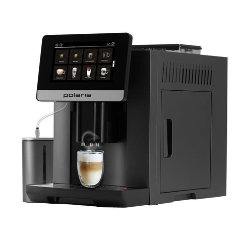 Кофемашина POLARIS PACM 2080AC WiFi IQ Home, 1500 Вт, объем 1,8 л, автокапучинатор