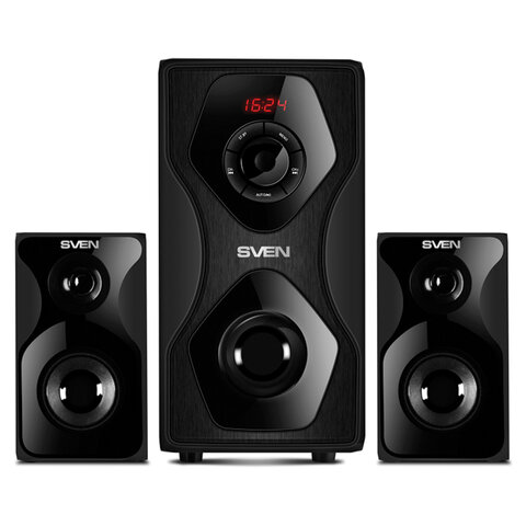 Колонки SVEN MS-2055 2.1, 55 Вт, Bluetooth, дерево