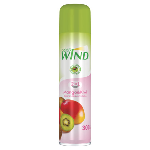 Освежитель воздуха аэрозольный мл, GOLD WIND 
