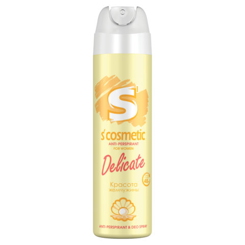 Дезодорант-антиперспирант женский мл, S’COSMETIC 