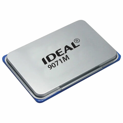 Штемпельная подушка TRODAT IDEAL 9071Мс, 90х56 мм, металлический корпус
