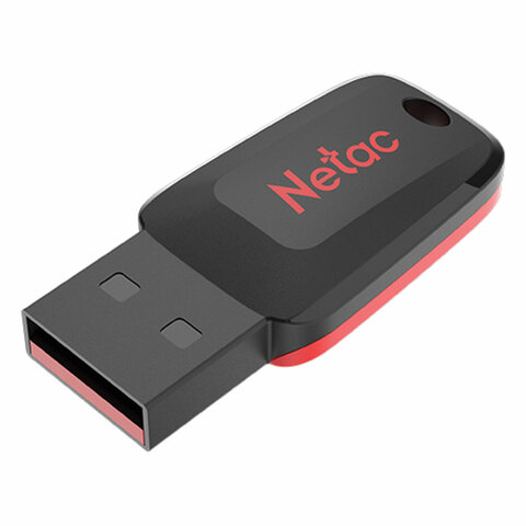 Флеш-диск 8GB NETAC U197, USB 2.0, NT03U197N-008G-20BK