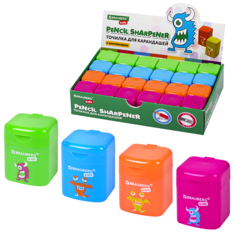 Точилка BRAUBERG KIDS 