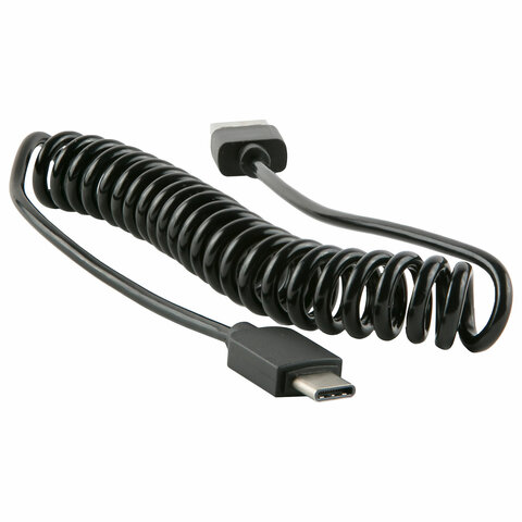 Кабель USB 2.0 – Type-C,RED LINE Spiral, УТ000015710