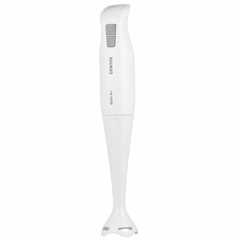 Блендер погружной CENTEK CT-1341, 600 Вт, 2 скорости, 1 насадка, CT-1341 White