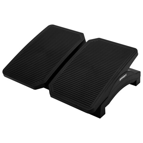 Подставка для ног BRABIX Ultra 4 43х32 см, регулировка угла наклона, 2 платформы