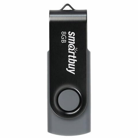 Флеш-диск 8 GB SMARTBUY Twist USB 2.0, SB008GB2TWK