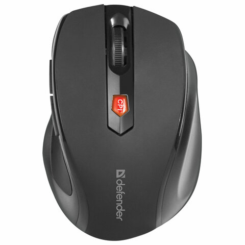 Мышь беспроводная DEFENDER Ultra MM-315, USB, 5 кнопок + 1 колесо-кнопка, оптическая