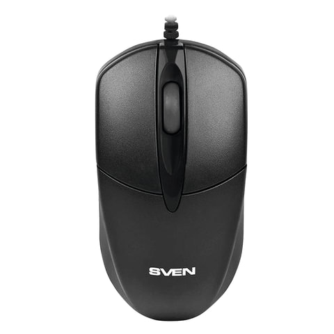Мышь проводная SVEN RX-112, USB, 2 кнопки+1 колесо-кнопка, оптическая, SV-03200112UB