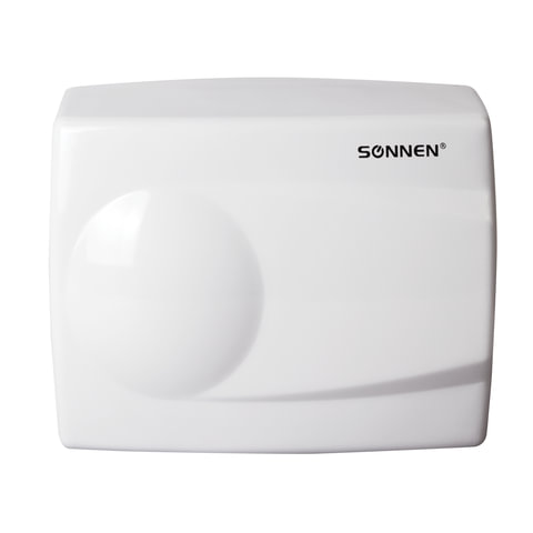 Сушилка для рук SONNEN HD-298, 1500 Вт, металлический корпус, антивандальная