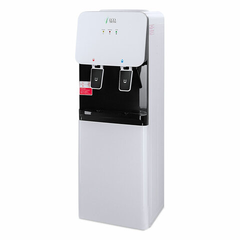 Кулер для воды ECOTRONIC J1-LCE XS, напольный, НАГРЕВ/ОХЛАЖДЕНИЕ ЭЛЕКТРОННОЕ, шкаф, 2 крана