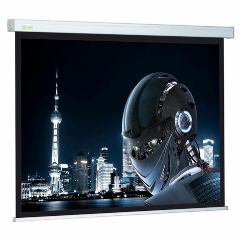 Экран Cactus Wallscreen CS-PSW-127X127, 127x127 см, 1:1, настенно-потолочный, CS-PSW-127x127