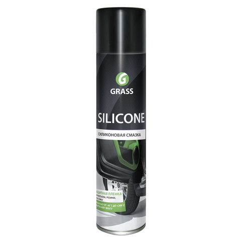 Смазка силиконовая мл GRASS SILICONE, применение в офисе, быту, производстве, аэрозоль