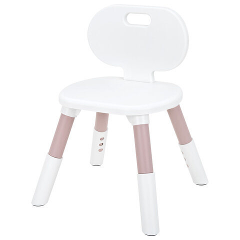 Стул детский BRABIX KIDS CC-001, 2-8 лет, пластик розовый +
