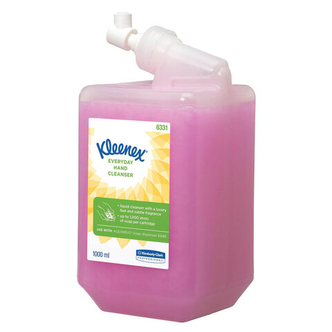 Картридж с жидким мылом одноразовый KIMBERLY-CLARK Kleenex Everyday Use, 1 л