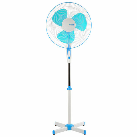 Вентилятор напольный, 3 режима, CENTEK CT-5015 Blue, d=43 см, 40 Вт