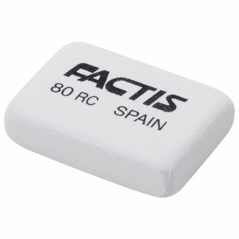 Ластик FACTIS 80 RC (Испания), мм, прямоугольный, CNF80RC