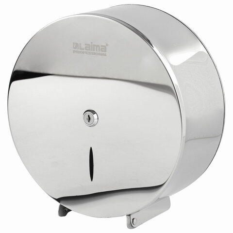 Диспенсер для туалетной бумаги LAIMA PROFESSIONAL INOX, (Система T2) малый, нержавеющая сталь, зеркальный