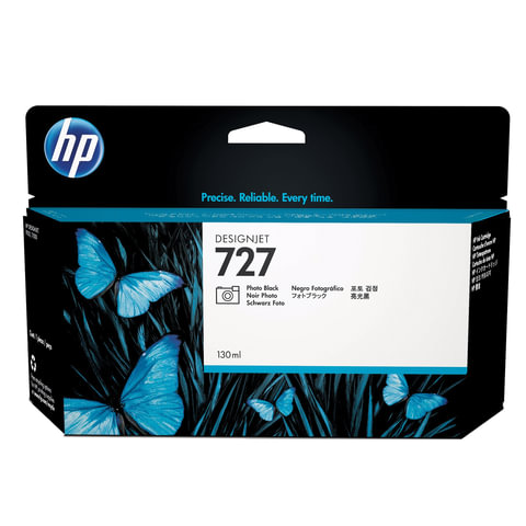 Картридж струйный для плоттера HP (B3P23A) Designjet T920/1500, №727, фото, мл, оригинальный