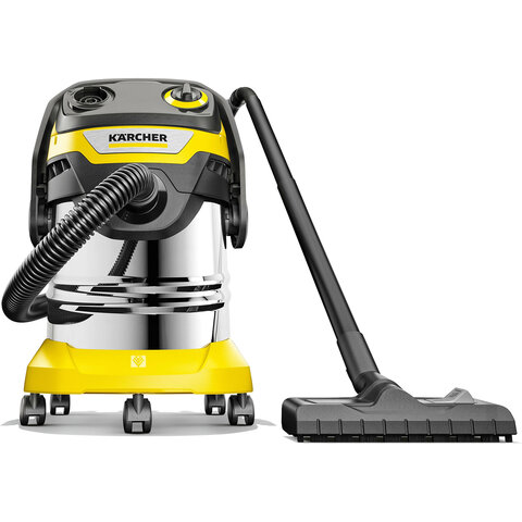 Пылесос хозяйственный KARCHER WD 5 S, мусоросборник л, мощность 1100 Вт, 1.628-350.0
