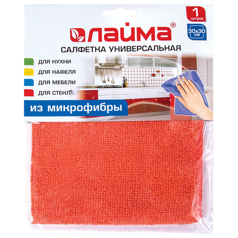 Салфетка из МИКРОФИБРЫ универсальная см, 220 г/м2, LAIMA