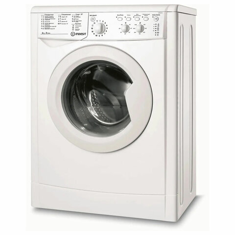 Стиральная машина INDESIT IWSC 6105, 1000 об/мин, 6 кг, фронтальная загрузка, 16 программ