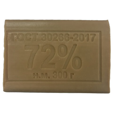 Мыло хозяйственное 72% г (Меридиан), без упаковки, МИНПРОМТОРГ