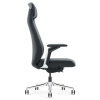 Кресло HAWASAN PREMIUM "X-ONE EX-830", синхромеханизм, алюминий, экокожа, черное, 533239