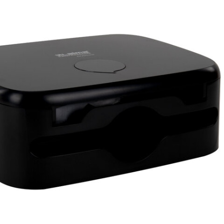 Диспенсер для полотенец LAIMA PROFESSIONAL PREMIUM BLACK (Система H2), Z-сложения, черный, ABS-пластик, 609522