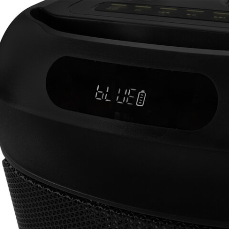 Колонка напольная KAIGO (КАЙГО) GE-P28A + микрофон и пульт В ПОДАРОК, 80 Вт, EQ, Bluetooth, USB, micro SD, AUX, LED, TWS, FM, 514227