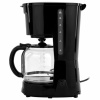 Кофеварка капельная SONNEN CM1095, 900 Вт, объем 1,8 л, подогрев кофе, противокапельная система, черная, 456334
