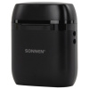 Наушники беспроводные TWS вкладыши с микрофоном, SONNEN EP-BH10B, Bluetooth 5.3, черные, 514122