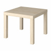 Стол журнальный "Лайк" аналог IKEA (550х550х440 мм), дуб светлый