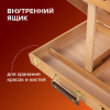 Этюдник-мольберт из бука настольный с ящиком, 38х28х55 см, холст до 45 см, BRAUBERG ART, 192250