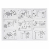 Стол письменный/компьютерный BRABIX "Scandi CD-017", 900х450х750 мм, 2 ящика, белый, 641894, ЦБ013706-1