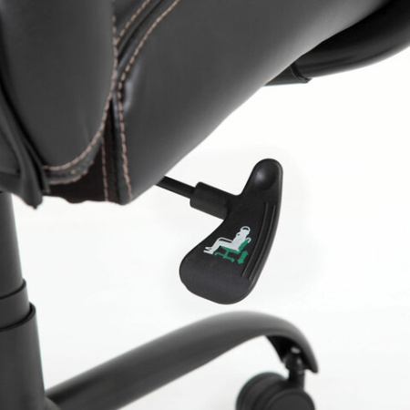 Кресло офисное BRABIX PREMIUM "Heavy Duty HD-004", НАГРУЗКА до 200 кг, экокожа, черное, 531942